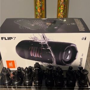 JBL Flip 7 Speaker in Black